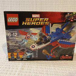 LEGO Marvel Super Heroes Captain America Jet Pursuit