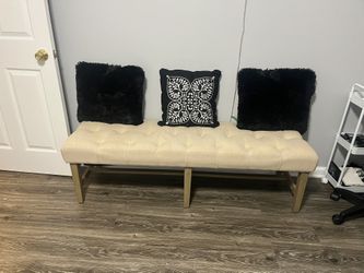 Beige Bench 