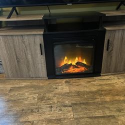 Tv Stand Fire Place