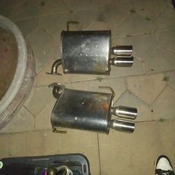 subaru exhaust muffler