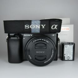 Pre-Owned Sony a6000 Mirrorless Camera with 16-50mm Lens (Shutter Count: 3595 )