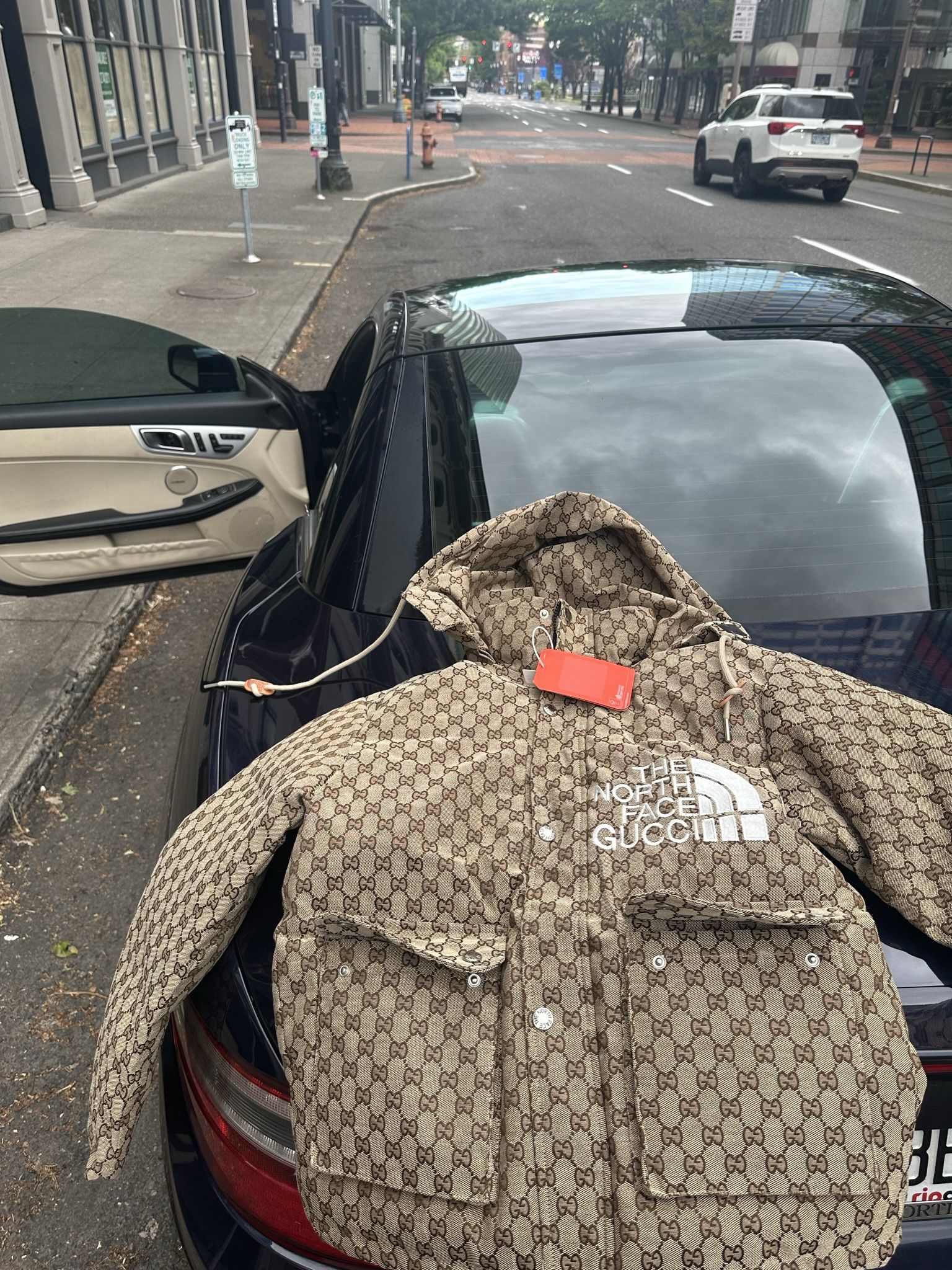 Oversized Gucci buffer jacket 