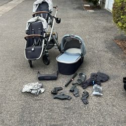 Used Uppababy Vista Stroller - Big lot
