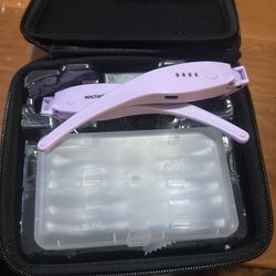 Magnifying Glass with Light, 0.75X-4.0X Magnifying Glasses, Rechargeable Head Magnifier with 5 Detachable Lenses