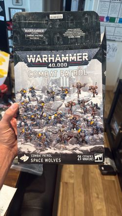 40K space wolves combat patrol + EVERYTHING