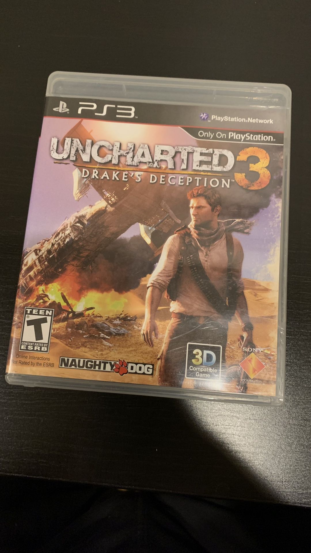 UNCHARTED 3 - PS2 GAME - FOR PLAYSTATION 