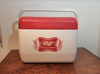 Vintage Miller High Life cooler