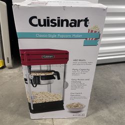 Cuisinart Popcorn Machine new in box