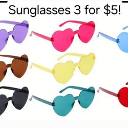 Any 3 Pair Sunglasses For $5