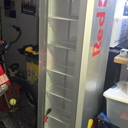Red Bull Tall Slimline Refrigerator Cooler 