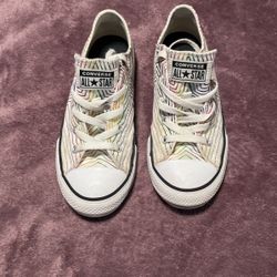 Jr Size 3(5.5w) -Converse Chuck Taylor All Star Ox "All Of The Stars" 