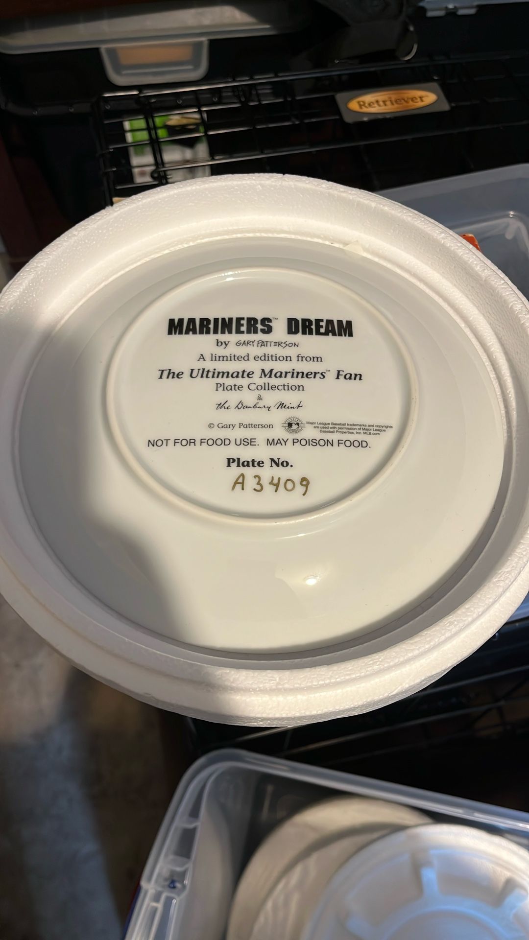 Collectible Seattle Mariner Plates