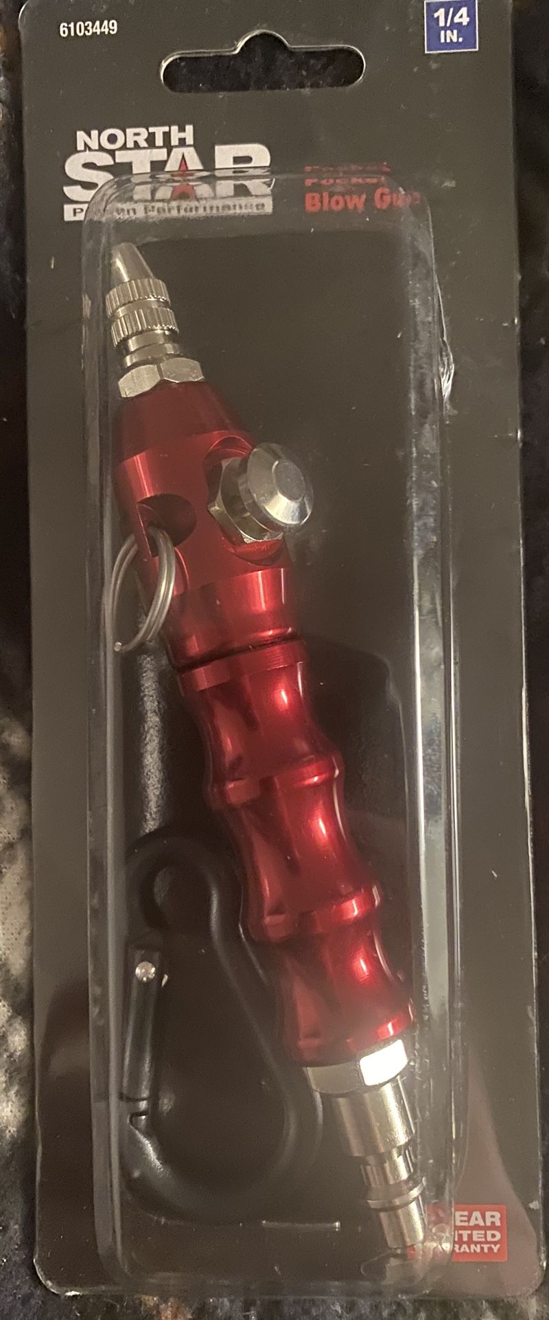 NorthStar Pocket Blow Gun with 1/4in. Coupler