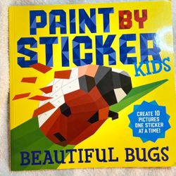 Paint By Sticker Kids, Beautiful Bugs New