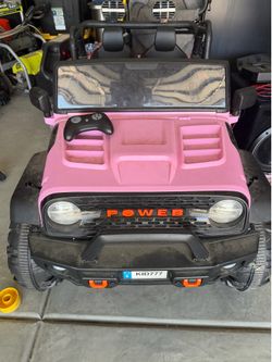 Kids jeep