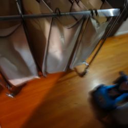 3 divider laundry  hamper
