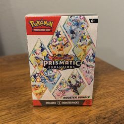 Pokemon Prismatic Evolutions Booster Bundle