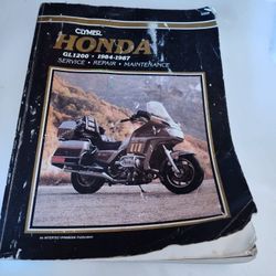 Clymer Honda GL1200 Service Repair Manual 1(contact info removed)