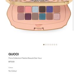 Gucci flora palette bnib lipstick not included