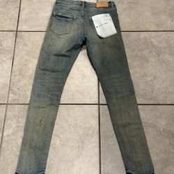 Purple jeans 