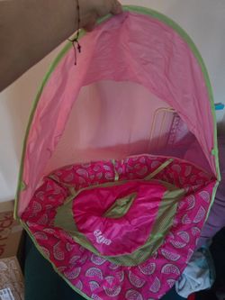 Canopy swim float