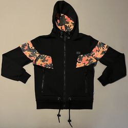 Cookies SF Men’s Black Camo Full Zip Hoodie Brand New DS