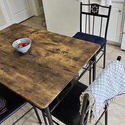 Table and Chairs Available 