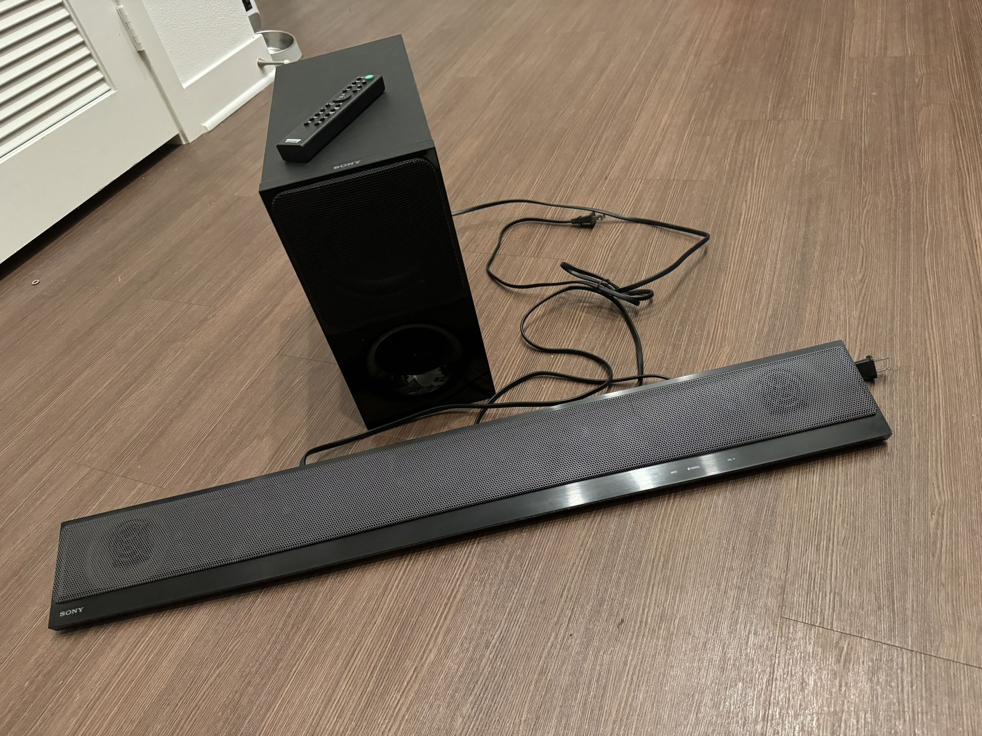 Sony Subwoofer with Sound Bar