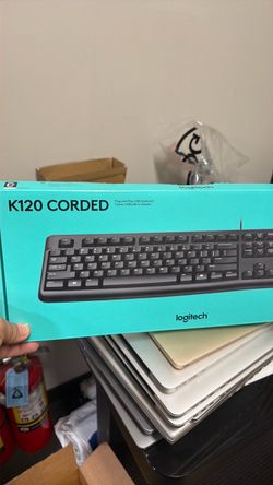Logitech corded keyboard