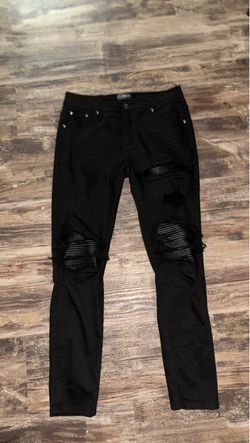 Black Ripped Skinny Jeans