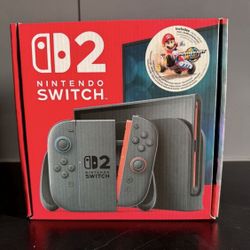 Nintendo switch 2 with Mario kart bundle 