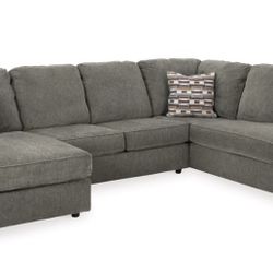 Sectional Sofa w/Ottoman Included