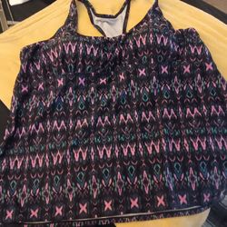 Women's Size 26W, AVA & VIV SWIMSUIT TOP