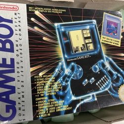 Open Box Gameboy DMG-01 Euro Version Region Free Pristine Condition 