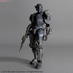 Brand New Play Arts Kai Halo Reach Carter figure