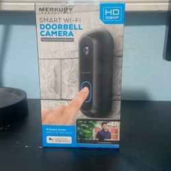 Merkury Smart Wi-Fi Doorbell Camera (1080p HD) – New in Box