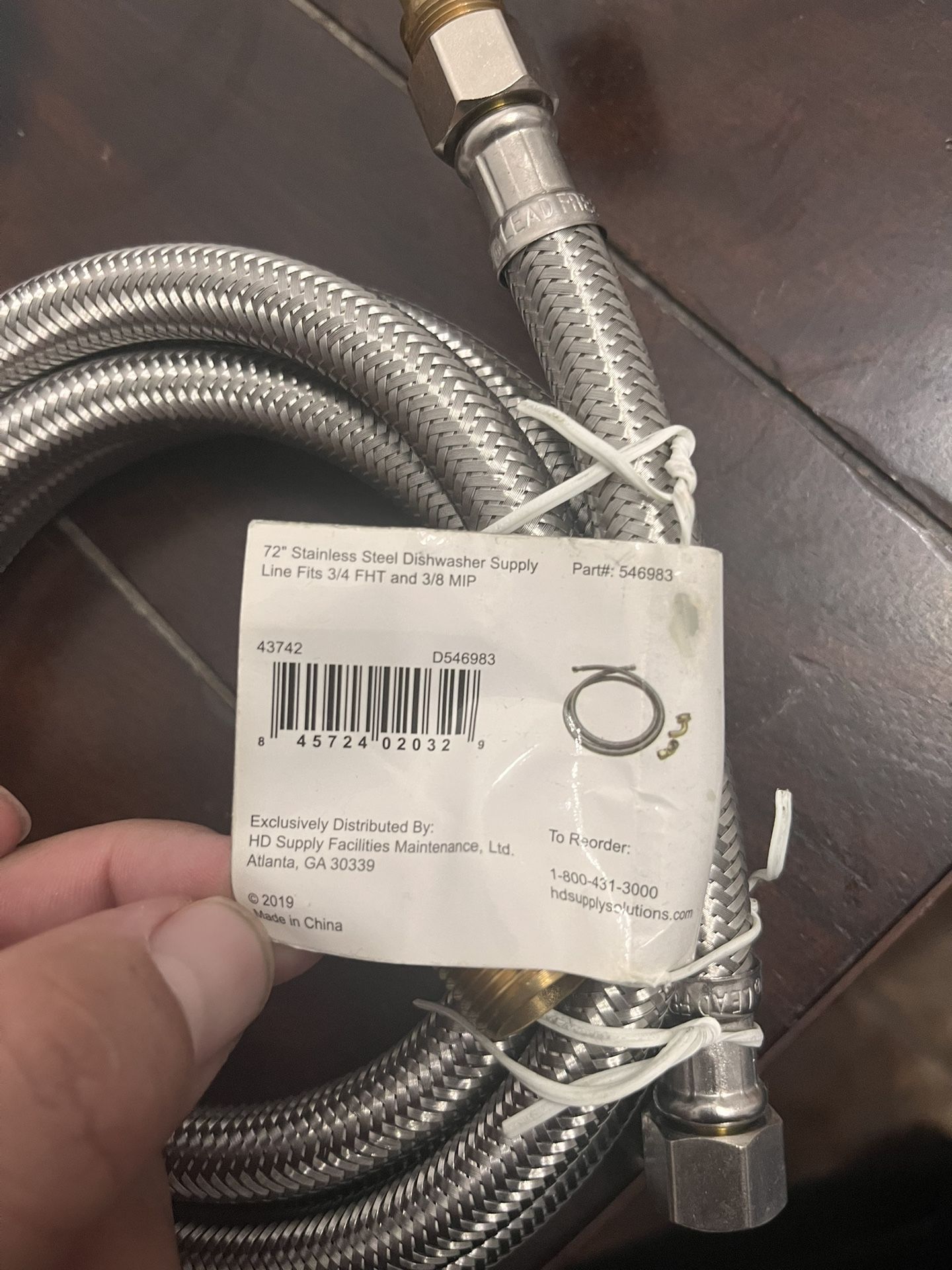 Dishwasher Water Line