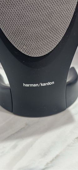 Vintage Harman Kardon Desktop Computer Speakers (Model HK195 Series) with AC Power Adapter – Tested & Working
