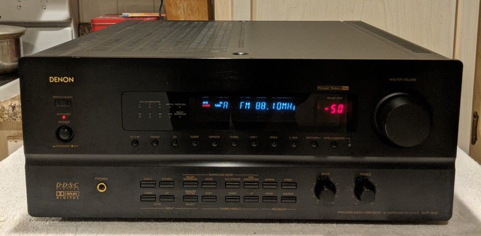 Huge Denon AVR-3600 Stereo or Surround Receiver 