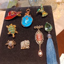 VINTAGE & MODERN BROOCHES & PENDANTS. INQIURE FOR EACH ITEM...READ DESCRIPTION.