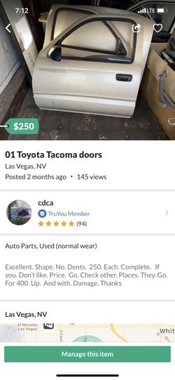Toyota parts