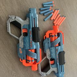 Nerf Commander Guns & Bullets