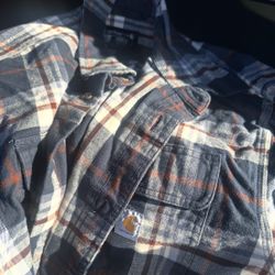 CARHARTT FLANNEL • L 