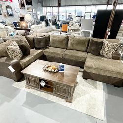 Sectional In Stock For Immediate Delivery 