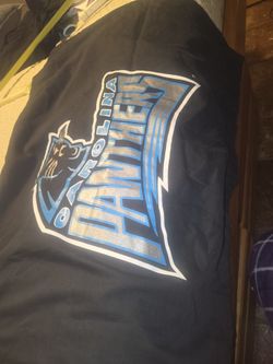 Vintage Carolina Panthers football pillowcase