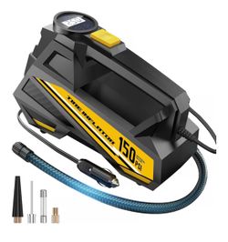Portable Tire Inflator | 150 PSI | Digital Display | Brand New