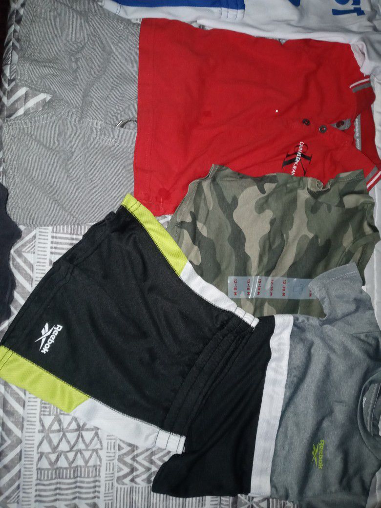 12 Mo...  Boy Outfits & Shirts(name brand)