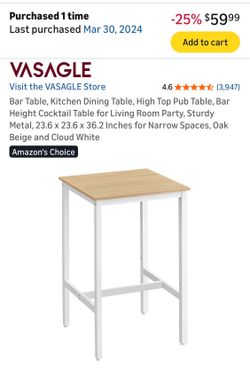 Pub table