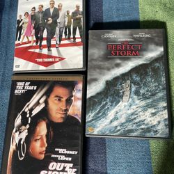 🎬 George Clooney DVD Bundle – Ocean’s Twelve, The Perfect Storm, Out of Sight – 3 Movies for $5
