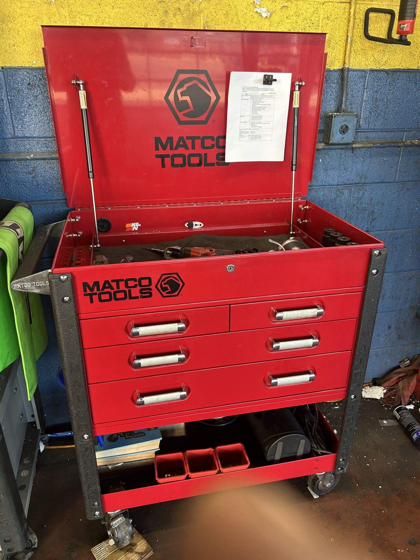 Matco Roll Cart